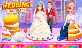 Wedding Doll Cake Decorating | Cooking Game