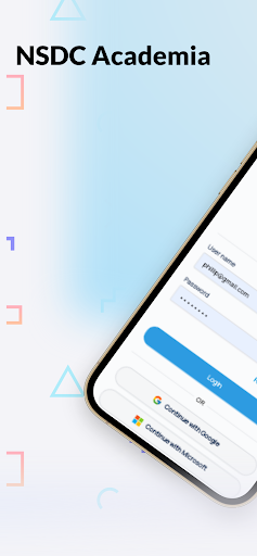 Android application NSDC Academy screenshort