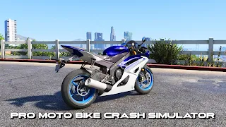 Pro Moto Bike Crash Simulator - Screenshot 1