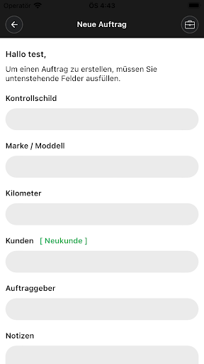 Android application Elite Autoglas AG screenshort