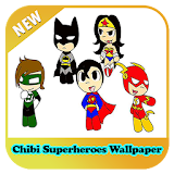 Chibi Superheroes Wallpaper icon