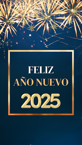 Android application feliz año nuevo frases 2025 screenshort