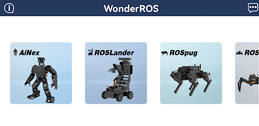 Android application WonderROS screenshort