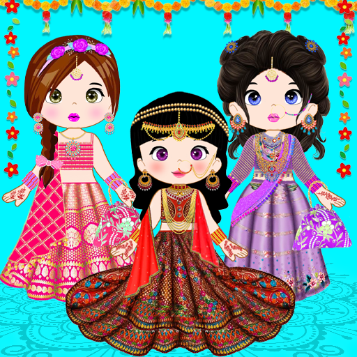 Indian Doll Dress Up - Makeup logo