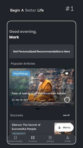 Android application Gulpes - Coaching by Stories screenshort
