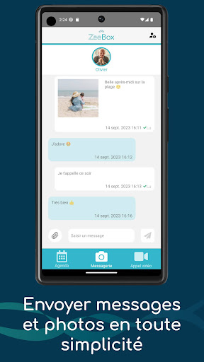 Android application Zeebox Famille screenshort