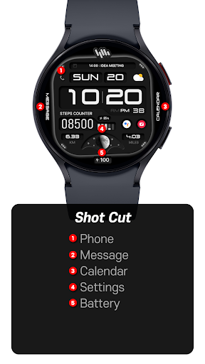 SamWatch Digital VIII Screen 3