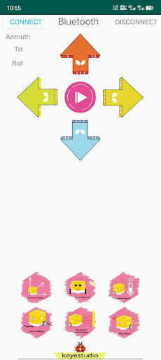 Android application Coding Robot screenshort