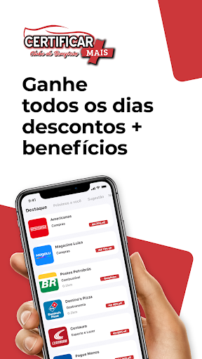 Android application Certificar Mais screenshort