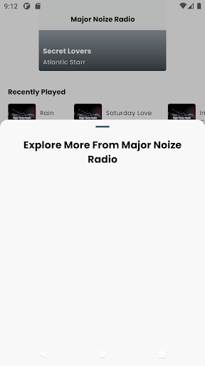 Major Noize Radio Screen 3