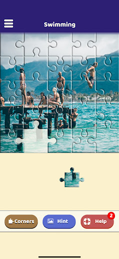 Swimming Puzzle Screen 3