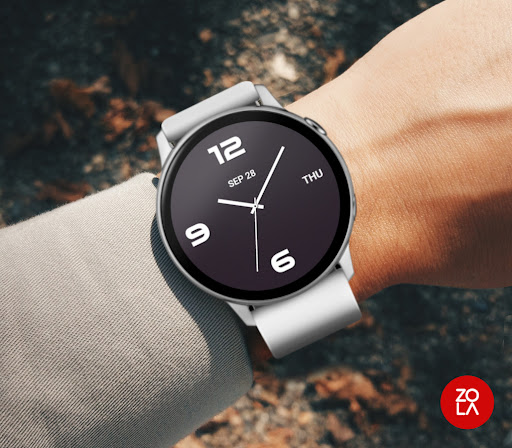 Dark Gray MX Watch Face Screen 3