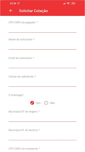Accert Transportes Screen 3