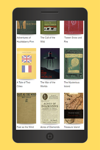 Android application Novels & Books English Stories screenshort