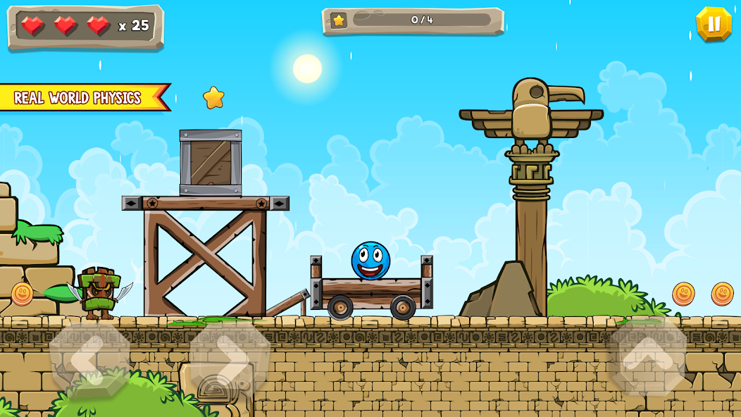 Blue Ball 11: Bounce Adventure 3 APK + Мод (Unlimited money) за Android