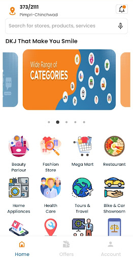 Android application ShopCardd - DKJ on Shopping screenshort