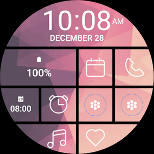 Spring Tile Watch Face
