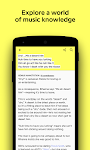 screenshot of Genius — Song Lyrics Finder