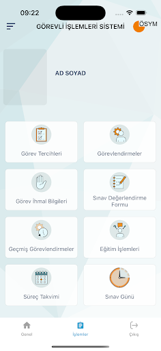 ÖSYM Görevli İşlemleri Sistemi Screenshot 3 - AppWisp.com