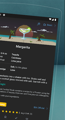 Mixel, Cocktail Recipes Screen 2