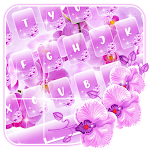 Cover Image of ダウンロード Orchid Flower Keyboard  APK
