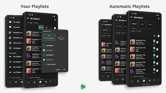 Musicolet Music Player Varies with device APK screenshots 6