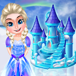 Cover Image of Télécharger Jeux de conception de maison de poupée de glace  APK