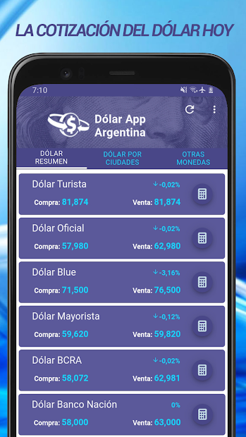 Captura de Pantalla 4 Dólar App Argentina android