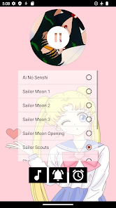 Captura de Pantalla 3 Sailor Moon Ringtone android