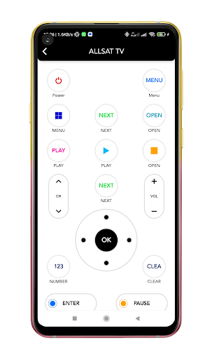 Android application All Android TV Remote-Smart TV screenshort