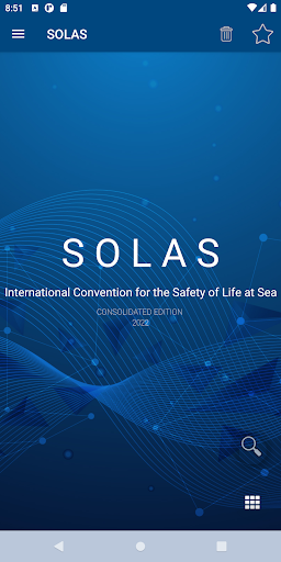 Android application SOLAS Consolidated 2024 screenshort