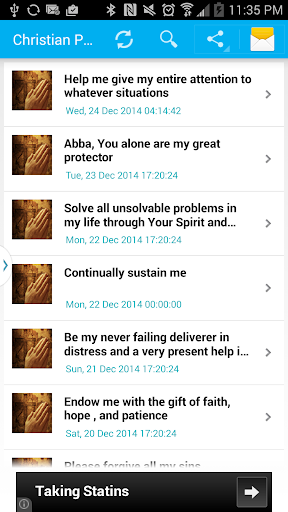 Android application Prayer Warrior - Daily Prayer screenshort