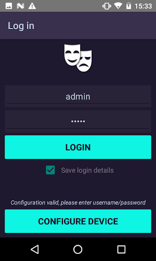 Android application Oscar Scan-in screenshort
