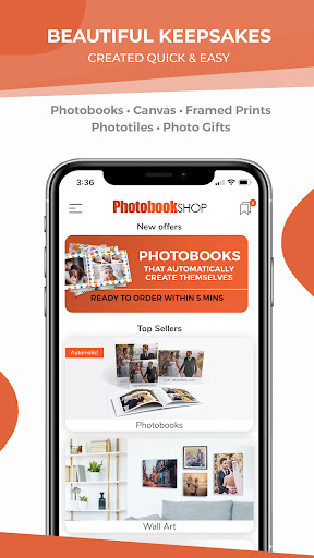 Android application PhotobookShop Prints & Gifts screenshort