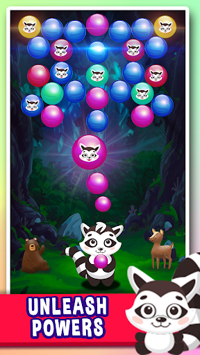 Raccoon Boom – Bubble Shooter Pop
