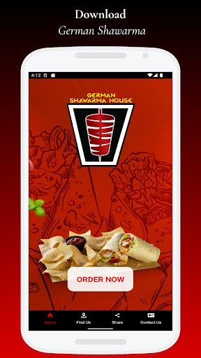 Android application German Shawarma House screenshort