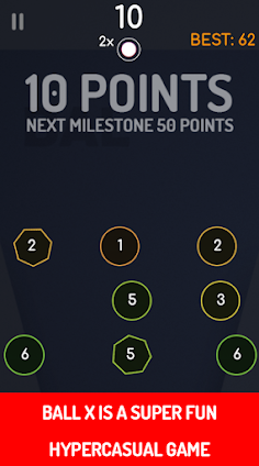 Ball X - Super fun hypercasual - Screenshot 1