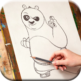 How to Draw Kungfu Panda icon