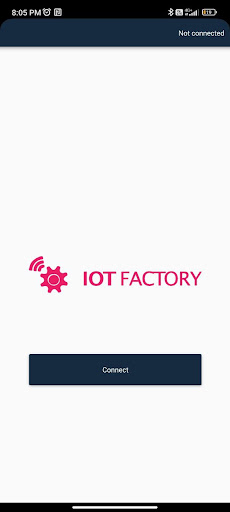 Android application IOT Factory Configurator screenshort