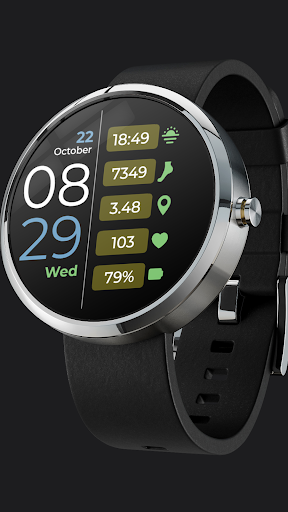 CC Clean 22 Watch Face screenshot 5