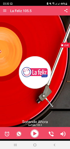 La Feliz 105.5 Screen 2