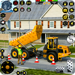 Road Construction Truck Game