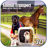 Animal Transport Truck 3D icon