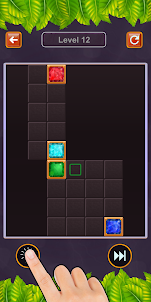 Block-Puzzle-Spiel - Falten