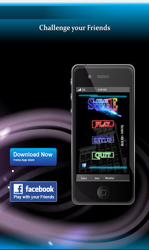 Android application ColorSquare screenshort