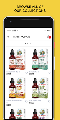 MaryRuth Organics Screen 3