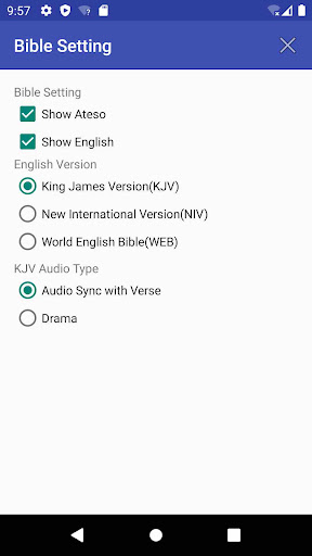 Ateso English Bible Ebaibuli Screen 3