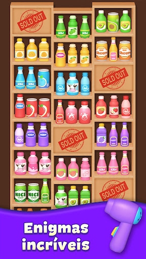 Sort Fever: Combinar Objetos3D Captura de Tela do Jogo Android 3