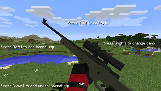 Guns Mod PE – Weapons Mods and Addons 2