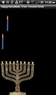 Hanukkah candle drop game